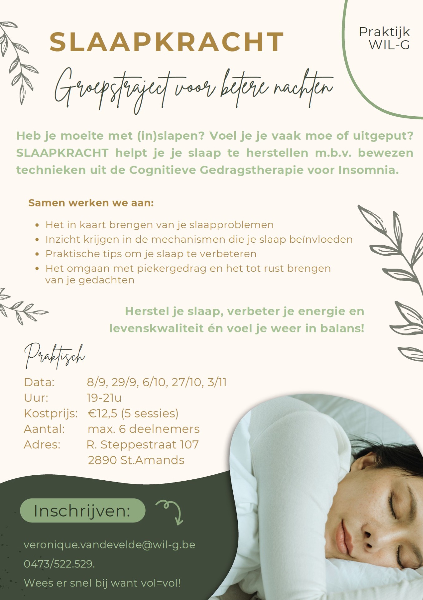 Groepstraject slaapkracht